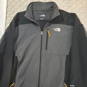 The North Face Gray and Black Performance Jacket